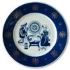 1971 Porsgrund De Luxe Christmas Plate, A Child Is Born -Outlet Rosenthal Store PXD1971