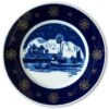 1979 Porsgrund De Luxe Christmas Plate, Home For Christmas