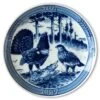 1987 Ravn Christmas Plate In The Series "Swedish Christmas", Capercaillie -Outlet Rosenthal Store RASX1987