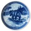 1991 Ravn Christmas Plate In The Series "Swedish Christmas", Wolverine