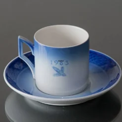 1983 Royal Copenhagen Christmas Cup, Merry Christmas -Outlet Rosenthal Store RK1983 c