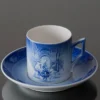 1990 Royal Copenhagen Christmas Cup, Christmas At Tivoli -Outlet Rosenthal Store RK1990