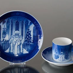 1991 Royal Copenhagen Christmas Cup, Feast Of Saint Lucy -Outlet Rosenthal Store RK1991 b