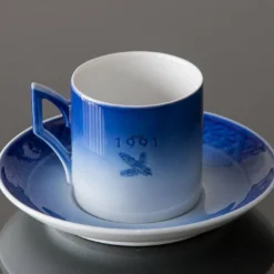 1991 Royal Copenhagen Christmas Cup, Feast Of Saint Lucy -Outlet Rosenthal Store RK1991 c