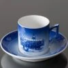 1992 Royal Copenhagen Christmas Cup, The Royal Coach 2 1992 Royal Copenhagen Christmas Cup, The Royal Coach -Outlet Rosenthal Store RK1992