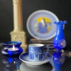 2003 Royal Copenhagen Christmas Cup, Chrismas Eve -Outlet Rosenthal Store RK2003 b