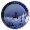Ship In Sea Ice Near Greenland 1939, Royal Copenhagen Christmas Plate -Outlet Rosenthal Store RX1939