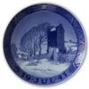 Noerre Herlev Church, Frederiksborg Amt 1941, Royal Copenhagen Christmas Plate