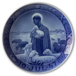 The Good Shepherd 1947, Royal Copenhagen Christmas Plate
