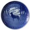 Stag In The Forest 1960, Royal Copenhagen Christmas Plate -Outlet Rosenthal Store RX1960