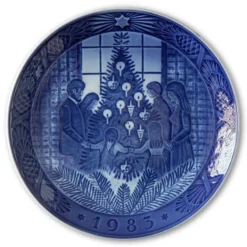 Merry Christmas 1983, Royal Copenhagen Christmas Plate