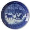 Jingle Bells 1984, Royal Copenhagen Christmas Plate -Outlet Rosenthal Store RX1984
