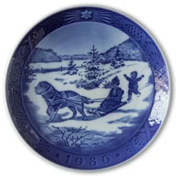 Christmas Vacation 1986, Royal Copenhagen Christmas Plate