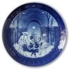 Christmas In Tivoli 1990, Royal Copenhagen Christmas Plate -Outlet Rosenthal Store RX1990