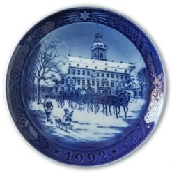 The Royal Coach 1992, Royal Copenhagen Christmas Plate