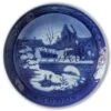 The Sleigh Ride 1999, Royal Copenhagen Christmas Plate -Outlet Rosenthal Store RX1999