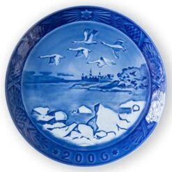 Kronborg Castle 2006, Royal Copenhagen Christmas Plate -Outlet Rosenthal Store RX2006 a