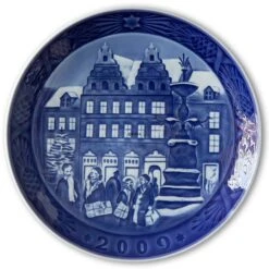 Christmas At Amagertorv 2009, Royal Copenhagen Christmas Plate