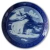 Christmas In Greenland With Polar Bears 2010, Royal Copenhagen Christmas Plate -Outlet Rosenthal Store RX2010