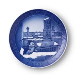 The Cathedral Of Copenhagen, 2020 Royal Copenhagen Christmas Plate 9 The Cathedral Of Copenhagen, 2020 Royal Copenhagen Christmas Plate -Outlet Rosenthal Store RX2020 a
