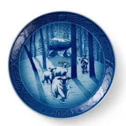 Christmas Time In The Forest, 2023 Royal Copenhagen Christmas Plate -Outlet Rosenthal Store RX2023 g