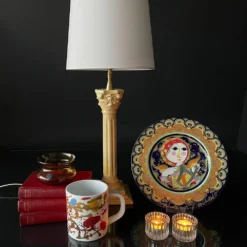 Rosenthal Bjorn Wiinblad Christmas Plate 1978 Angel With Harp -Outlet Rosenthal Store WX1978 b