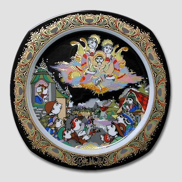 Rosenthal Bjorn Wiinblad Christmas Plate 1993 Christ The Lord Comet 3 Rosenthal Bjorn Wiinblad Christmas Plate 1993 Christ The Lord Comet