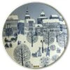 1985 Christmas Plate Arabia -Outlet Rosenthal Store XAX1985