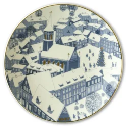 1987 Christmas Plate Arabia