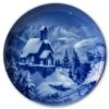 Berlin Design Christmas Plate 1973 Christmas Eve At Wendelstein (German Text) -Outlet Rosenthal Store XBDX1973 W