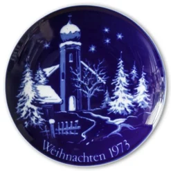 1973 Bavaria Christmas Plate