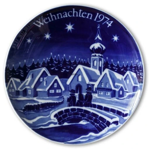 1974 Bavaria Christmas Plate