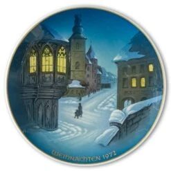1972 Rosenthal Christmas Plate, Georg Küspert