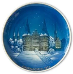1973 Rosenthal Christmas Plate, Georg Küspert