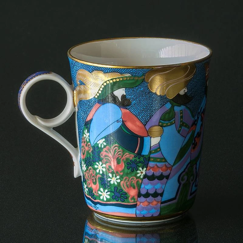 1980 Rorstrand Christmas Poetry Mug, The Three Holy Kings 5 1980 Rorstrand Christmas Poetry Mug, The Three Holy Kings - Image 3