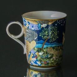 1981 Rorstrand Christmas Poetry Mug, O Holy Night 7 1981 Rorstrand Christmas Poetry Mug, O Holy Night -Outlet Rosenthal Store XRPK1981 b