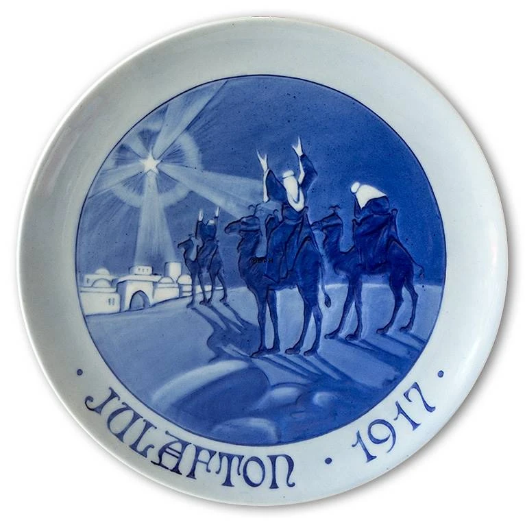 1917 Rorstrand Christmas Plate 3 1917 Rorstrand Christmas Plate