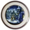1981 Tettau Christmas Anniversary Plate Plate 10 Years (1972-1981) -Outlet Rosenthal Store XTXJ1981