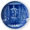 USA Christmas Plate Lincoln Memorial - Bing & Grondahl -Outlet Rosenthal Store aBXA1997